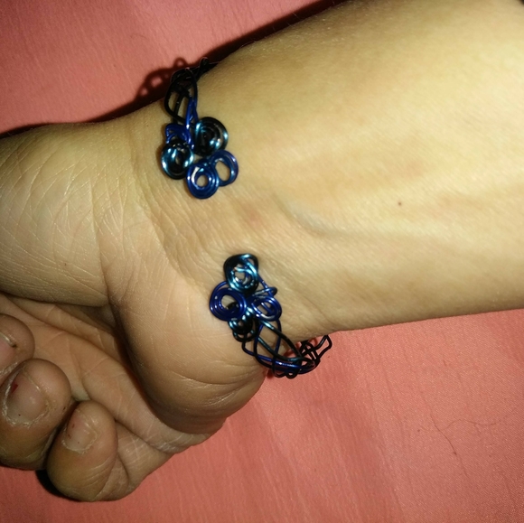 Celtic Braided Cuff Bracelet - Picture 2 of 3